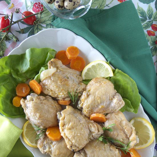 Chicken in Escabeche