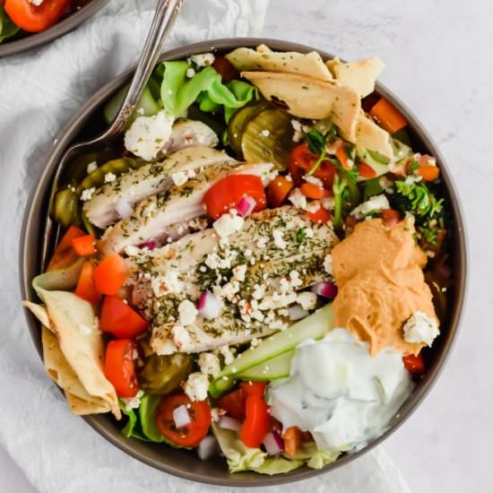 Mediterranean Chicken Salad