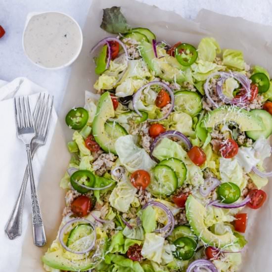Jalapeño Ranch Taco Salad