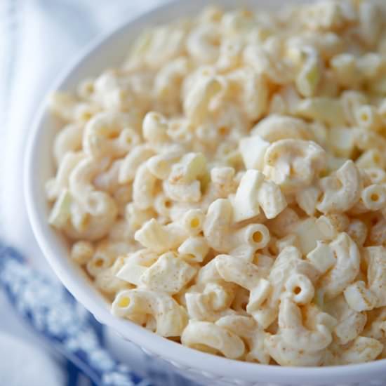 Deviled Egg Macaroni Salad