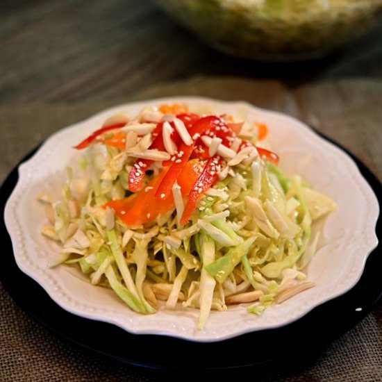 Keto Asian Coleslaw