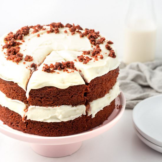 Vegan Red Velvet Cake