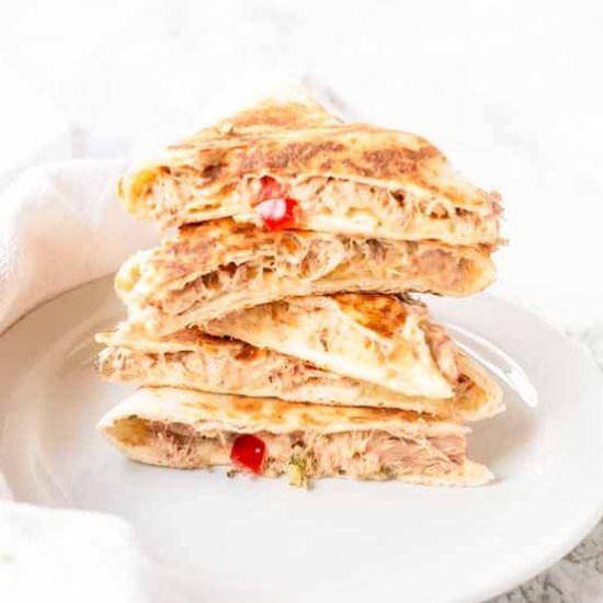 Tuna Quesadillas