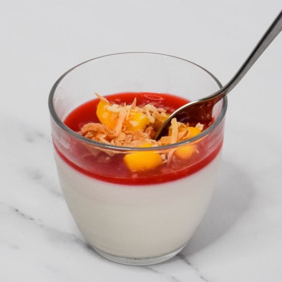 Coconut Panna Cotta
