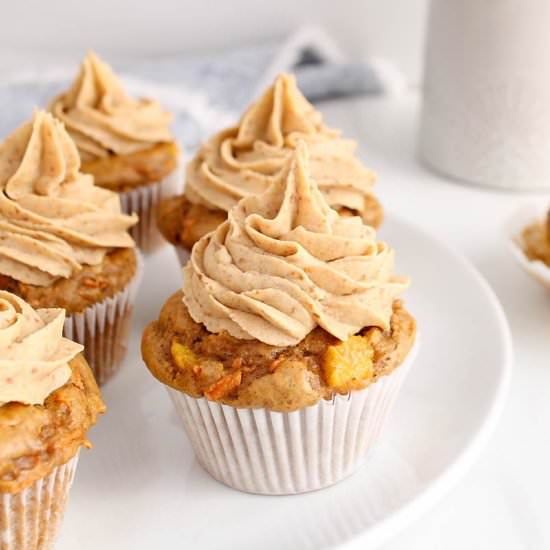 Vegan Carrot Cupcakes