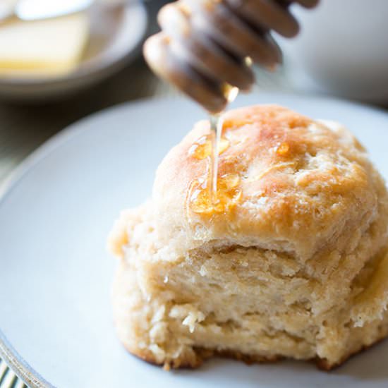 Honey Wheat Angel Biscuits