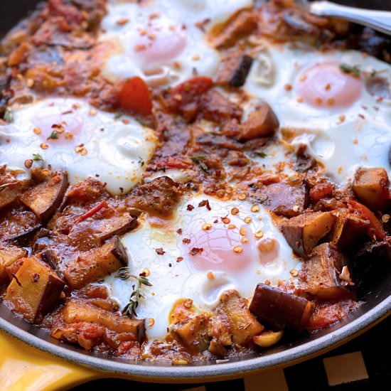 Eggplant Shakshuka