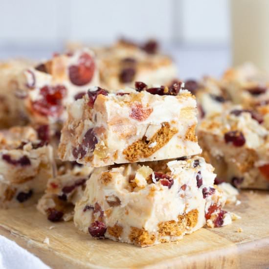 White Chocolate Tiffin