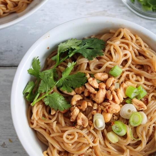 Spicy Peanut Butter Ramen