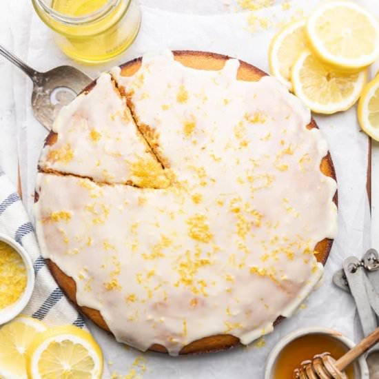 Healthy Lemon Olive Oil Cake