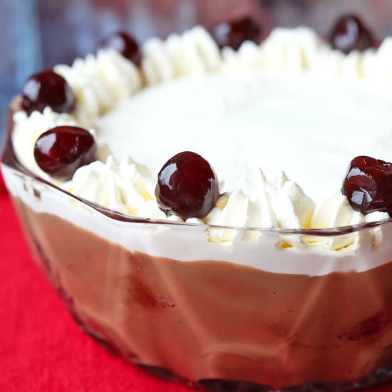 Chocolate Cherry Trifle