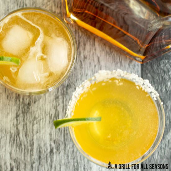 Bourbon Whiskey Margarita