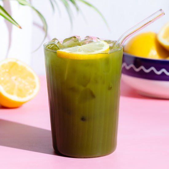 Iced Matcha Lemonade