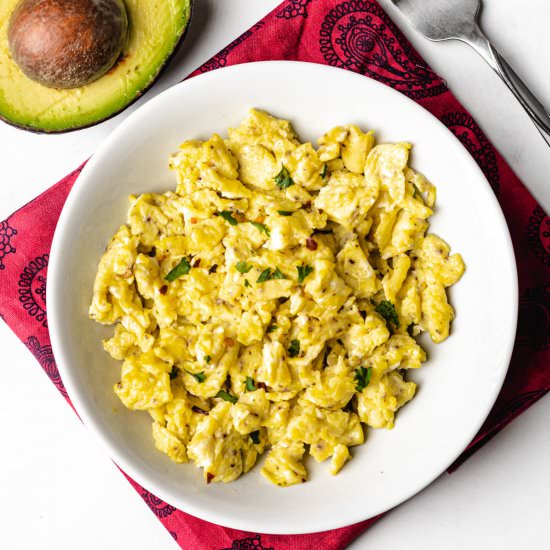 Keto Scrambled Eggs