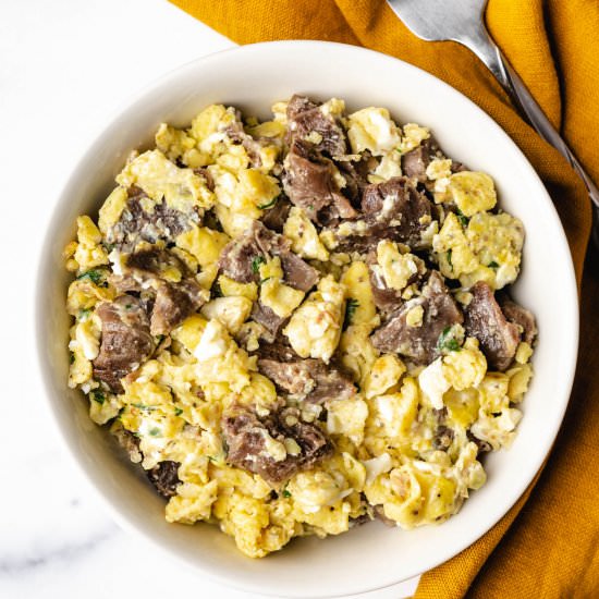 Steak and Egg Scramble