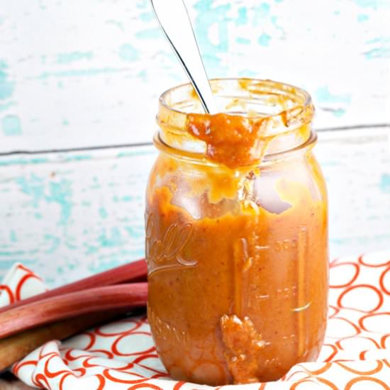 Chipotle Rhubarb BBQ Sauce