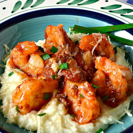 Shrimp and Cheesy Grilts