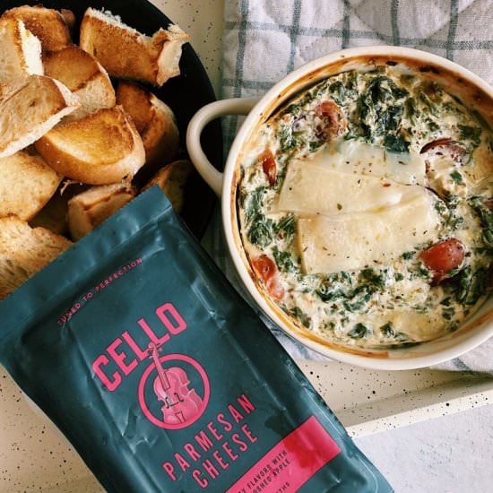 Spinach and Roasted Tomato Dip