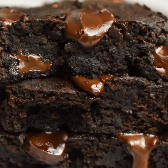 Flourless Black Bean Brownies