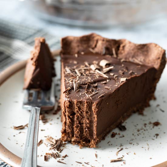 Vegan Chocolate Pie