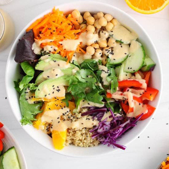 Rainbow Salad Bowl