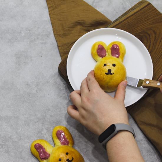 Easter Bunny Bread Rolls