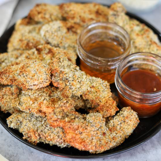 Crispy Herb Baked Chicken Tenders