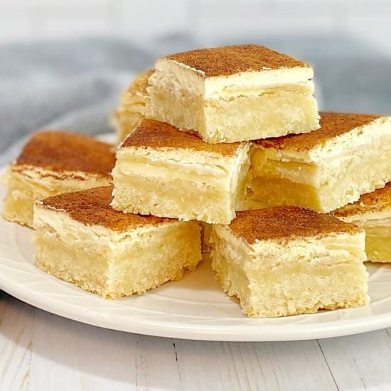 Apple Sour Cream Slice