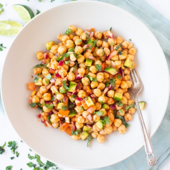 Healthy Chickpea Salad