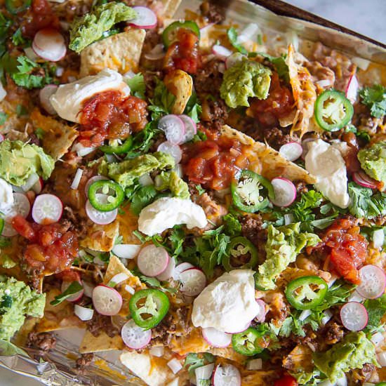 Sheet Pan Nachos Recipe