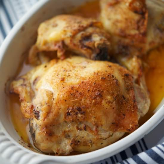 Cajun Chicken Thighs