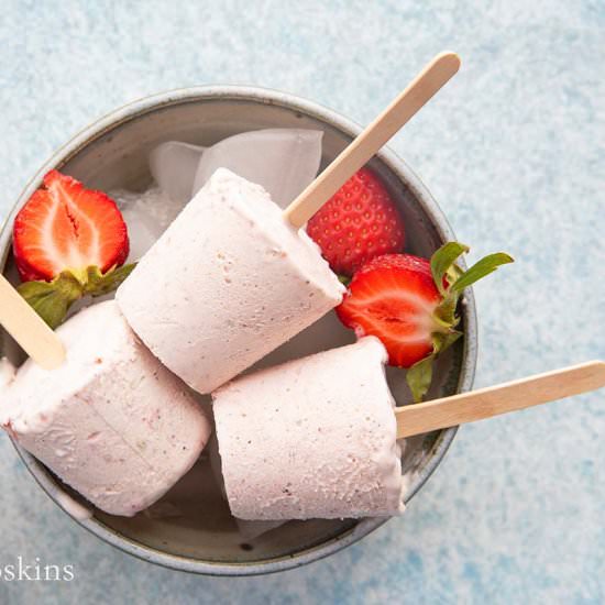 Strawberry Kulfi