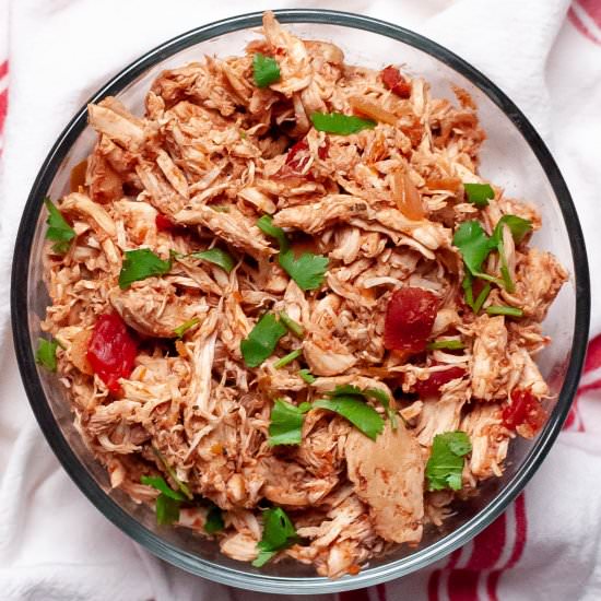 Crockpot Salsa Chicken