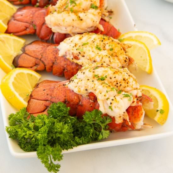 Steamed Lobster Tail