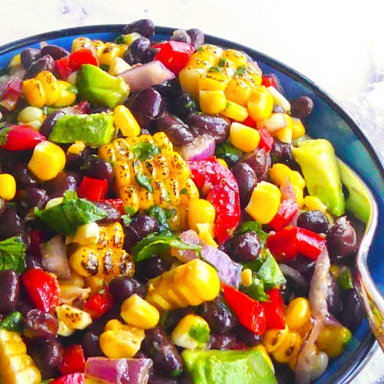 Easy Homemade Black Bean Salad