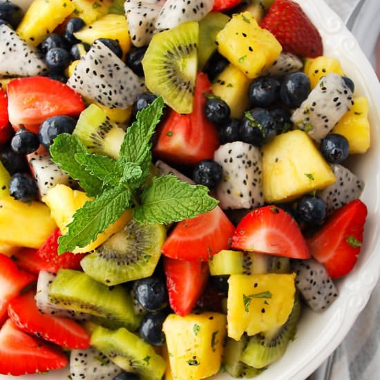 Summer Dragon Fruit Salad