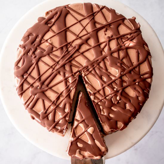 Brownie Ice Cream Cake