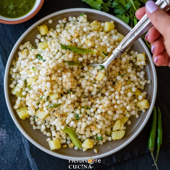 Sabudana Khichdi | Sago Pilaf