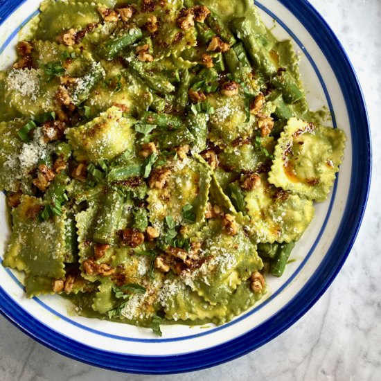 Weeknight Fancy Ravioli