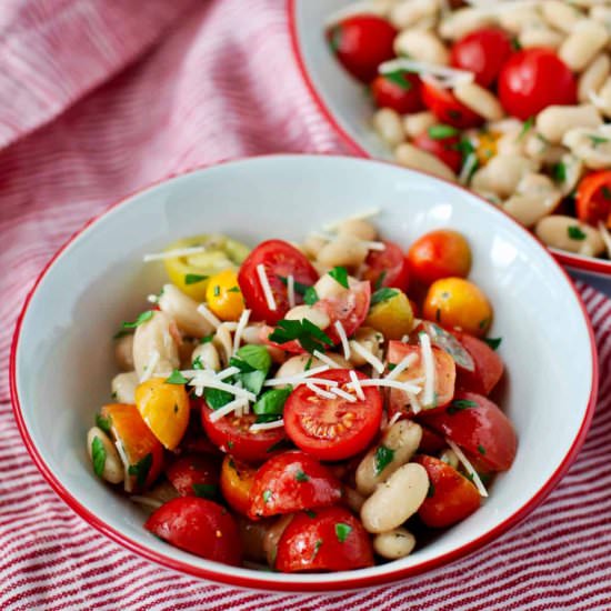 White Bean and Tomato Salad