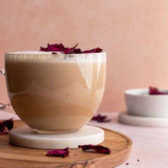 Rose Chai Latte