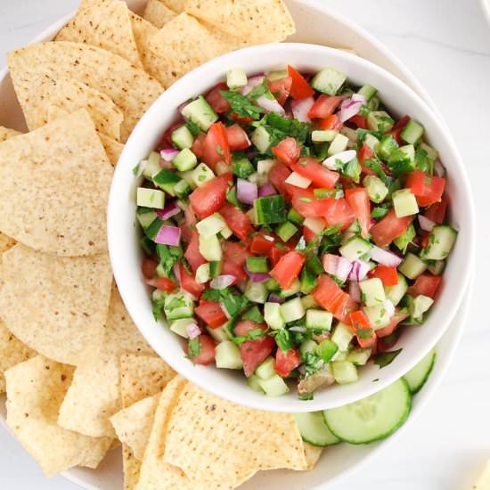 Cucumber Pico de Gallo