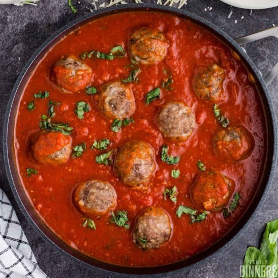 The Best Italian Meatballs