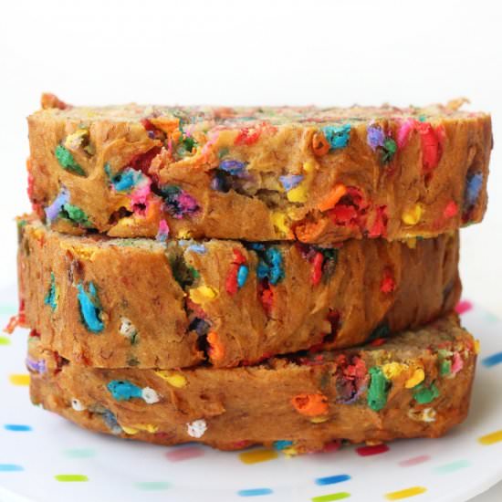 Gluten-Free Funfetti Banana Bread