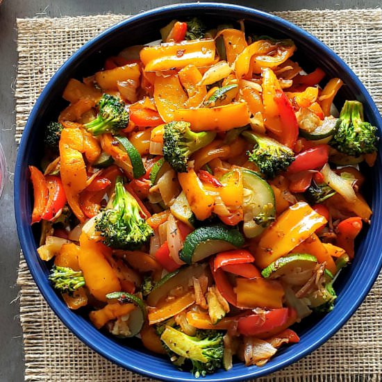 Air Fryer Roasted Vegetables