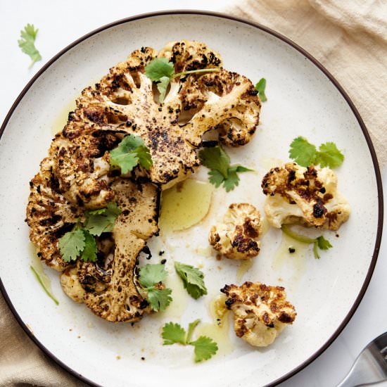 Baked Cauliflower Steak