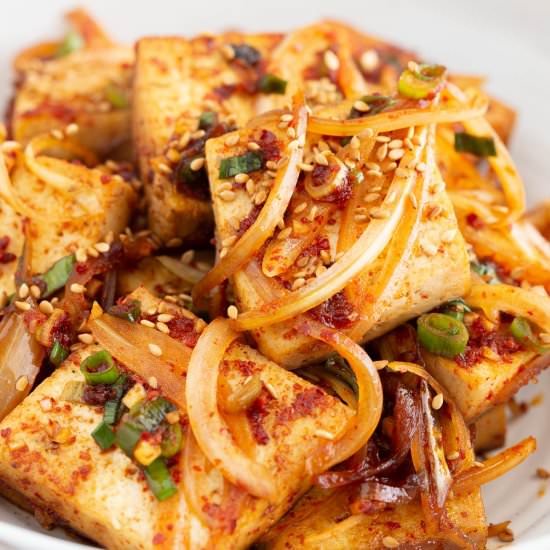 Dubu Jorim – Korean Braised Tofu