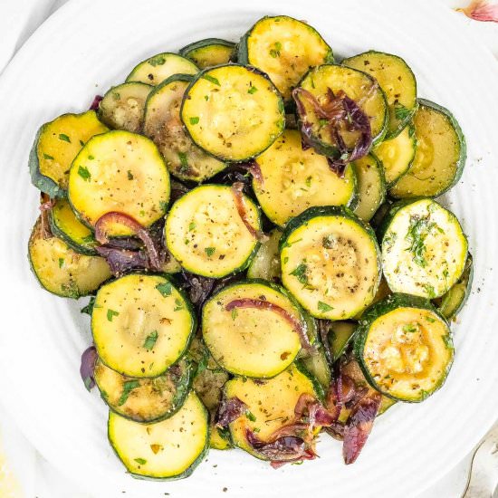 Easy Sauteed Zucchini
