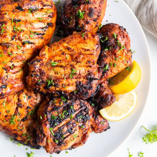 Smoky Grilled Paprika Chicken