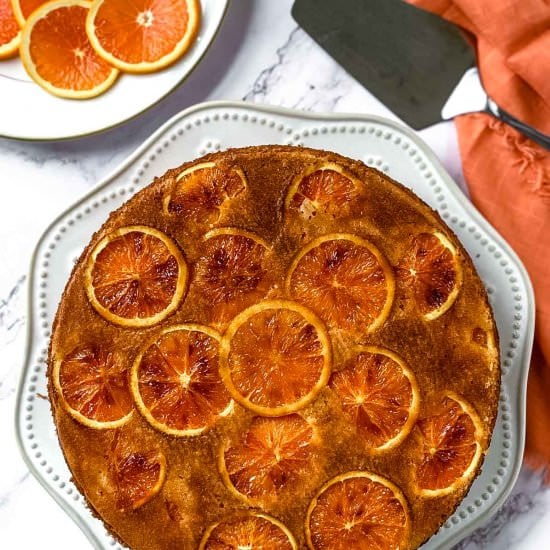 Orange Upside Down Cake